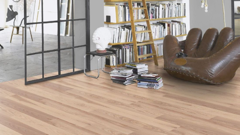 Parador Parquet Classic 3060 Living Ash White natural oil plus 1-strip 4V main product photo