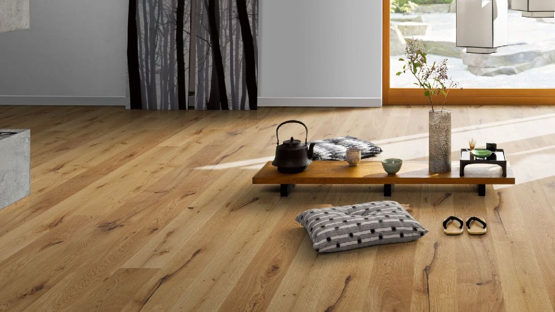 Parador Parkett Classic 3060 Rustikal Eiche gebürstet 1-Stab Landhausdiele M4V