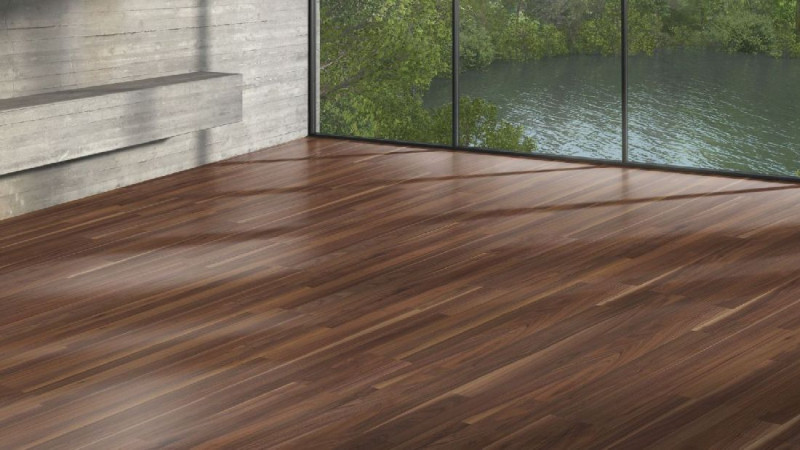 Parador Parkett Eco Balance Natur Schwarznuss europäisch 3-Stab Schiffsboden main product photo
