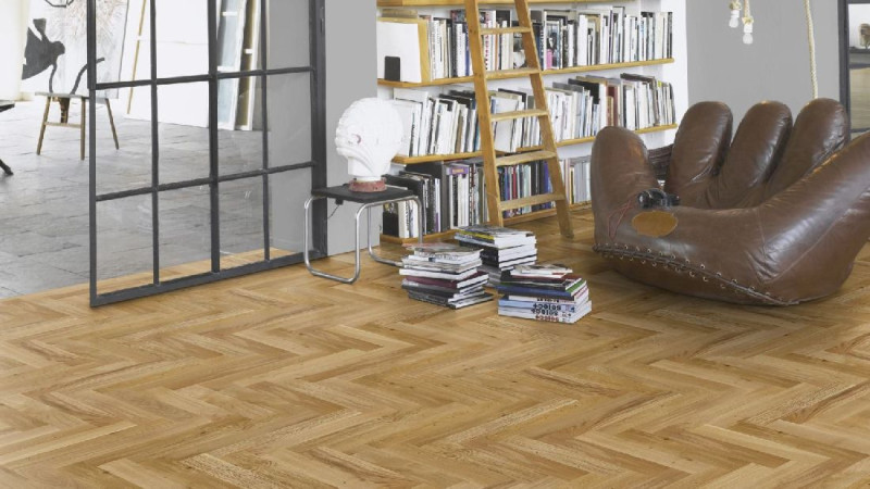 Parador Parkett Trendtime 3 Living Eiche Stab (Fischgrät) M4V main product photo