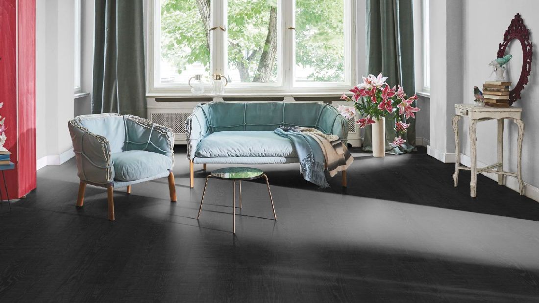 Parador Parquet Trendtime 6 Living Oak noir sawn texture Natural oil plus 1-strip 4V