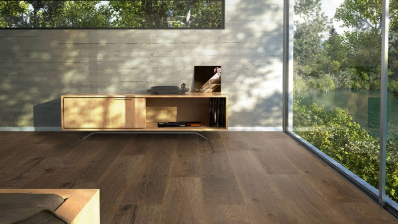 Parador Parkett Trendtime 8 Classic Eiche smoked grey handcrafted 1-Stab Landhausdiele 4V main product photo