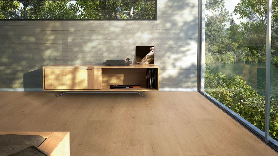 Suelo Vinilo de Parador Basic 2.0 Roble Infinity natural de 1 lama