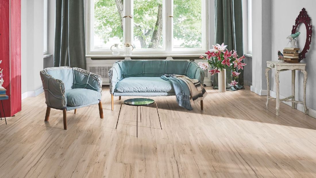 Parador Vinyl flooring Basic 2.0 Oak Memory sanded 1-strip