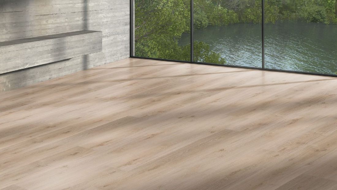 Parador Vinylboden Basic 2.0 Eiche Royal hell gekälkt 1-Stab Landhausdiele