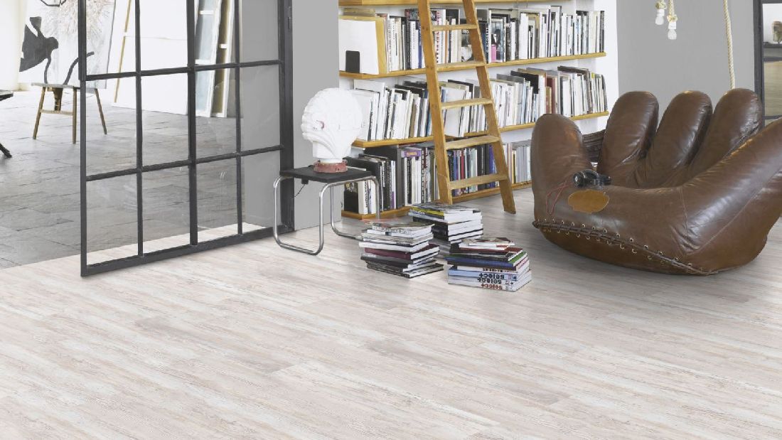 Parador Vinyl flooring Basic 2.0 Pine scandinavian white 1-strip