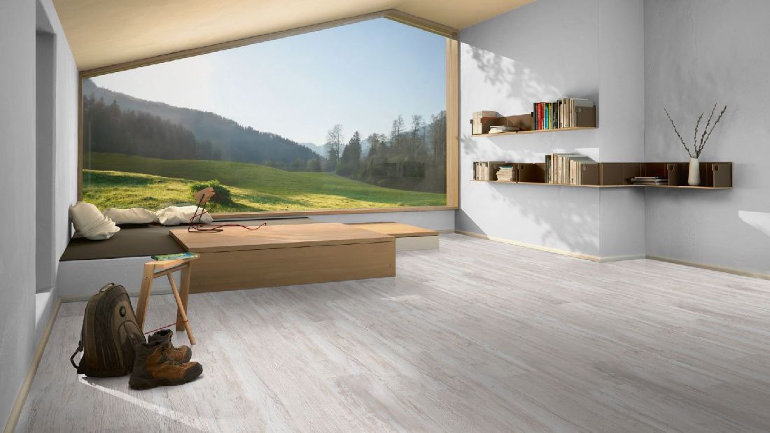 Parador Vinyl flooring Basic 2.0 Pine scandinavian white 1-strip