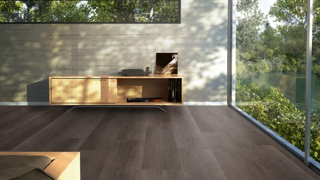 Parador Vinylboden Basic 20 Eiche Skyline grau 1-Stab Landhausdiele