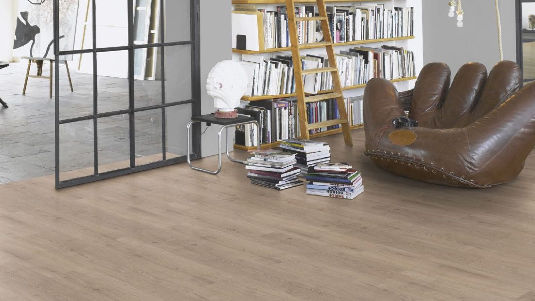 Parador Vinylboden Basic 30 Eiche Infinity grau 1-Stab Landhausdiele