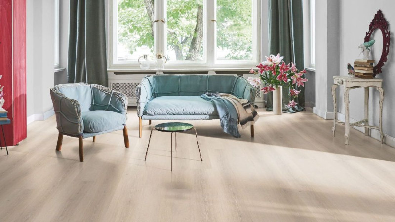 Parador Vinylboden Basic 30 Eiche Skyline weiß Schlossdiele 4V main product photo