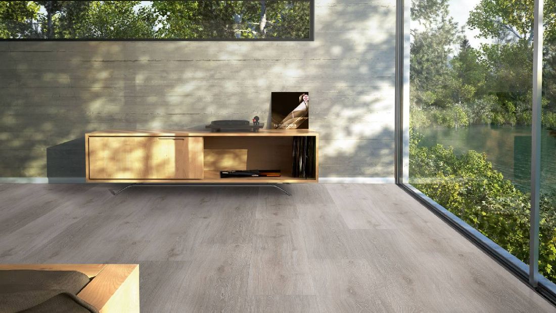 Parador Vinyl flooring Basic 30 Oak grey whitewashed 1-strip