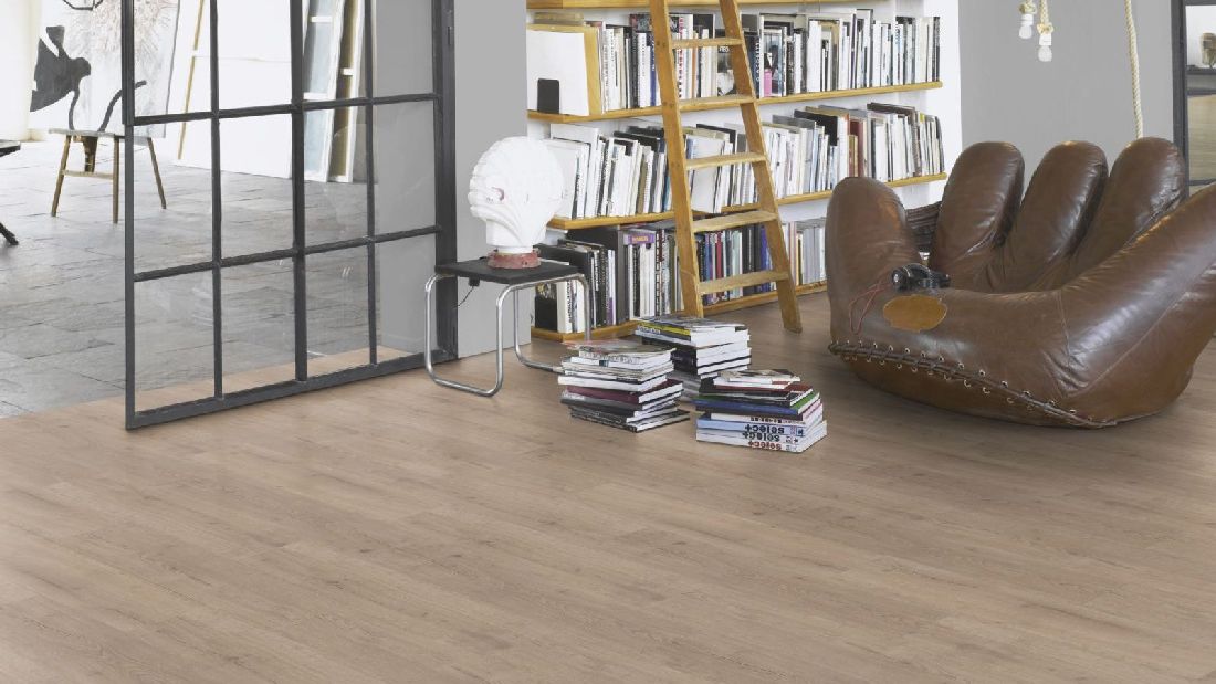 Parador Vinylboden Basic 4.3 Eiche Infinity grau 1-Stab Landhausdiele