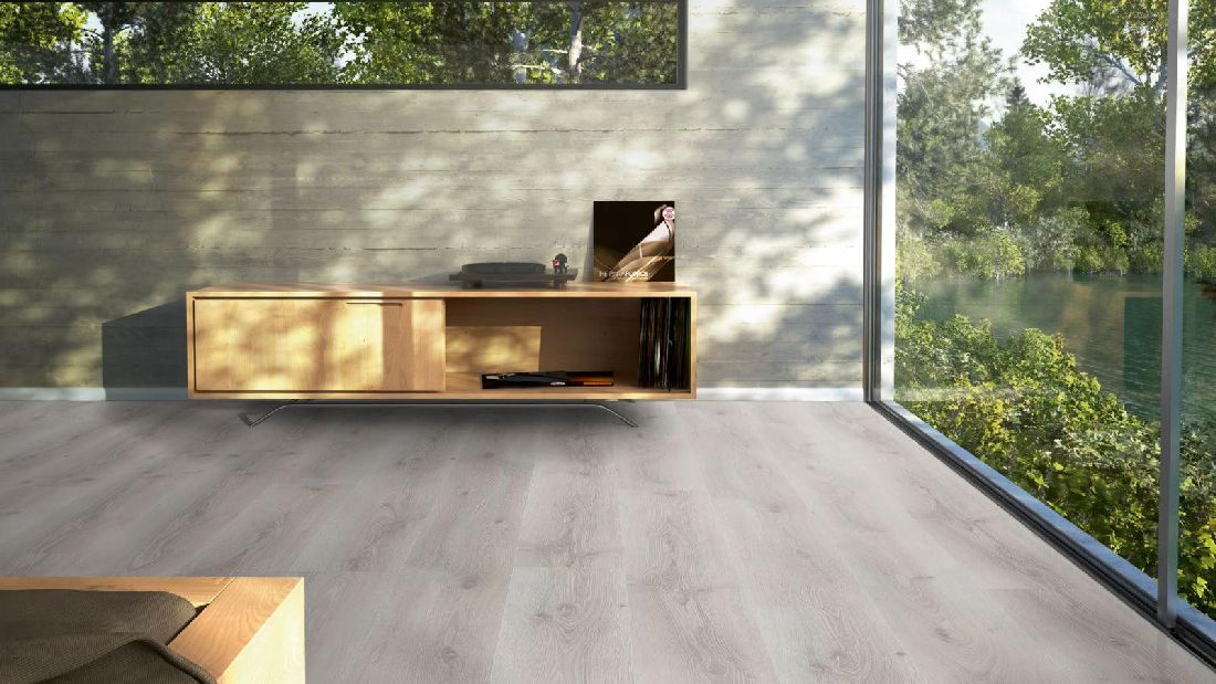 Parador Vinylboden Eco Balance PUR Eiche Askada weiß gekälkt 1-Stab Landhausdiele M4V