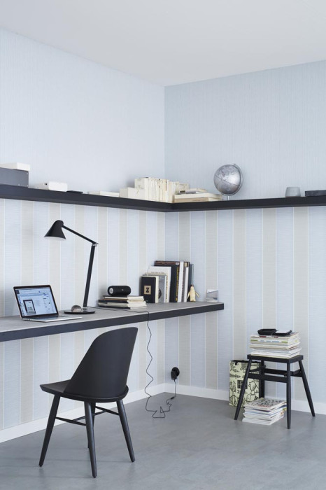 SCHÖNER WOHNEN colección Suelos de corcho Nigehörn bleu 3 lamas main product photo