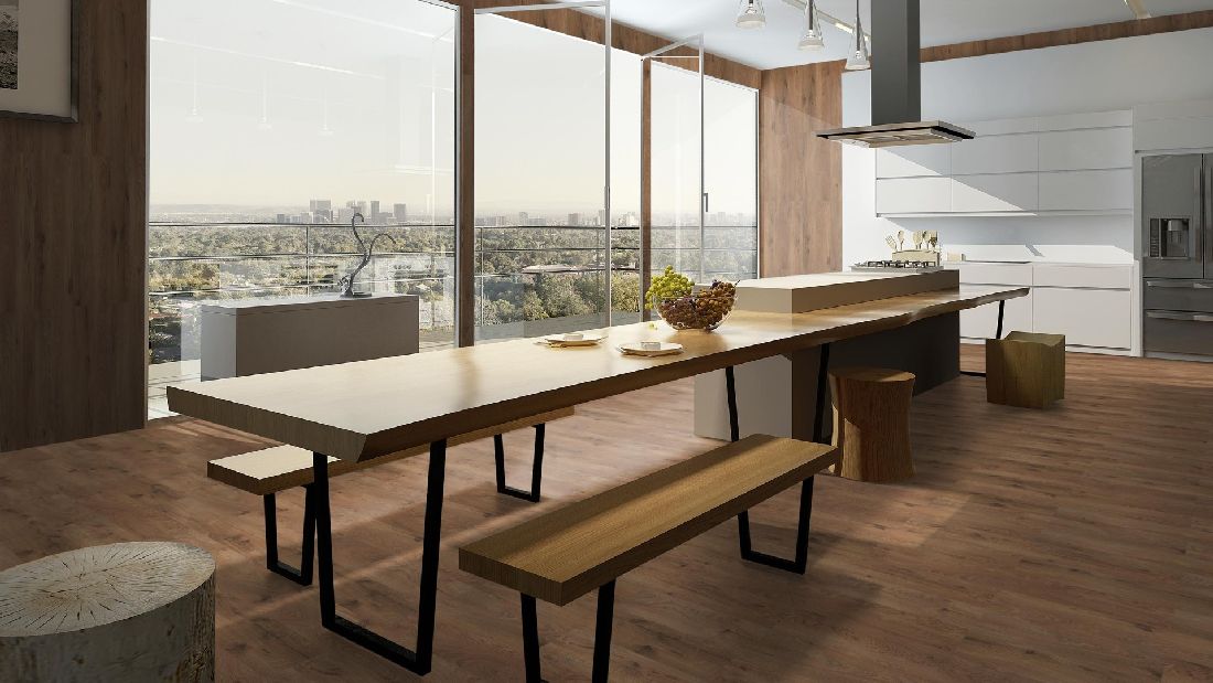 Classen Laminat Home 7 V Eiche Michigan 1-Stab Landhausdiele 4V zum klicken