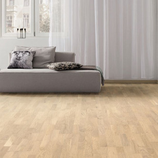 HARO Parquet 3500 Favorit Oak Light White 3-strip block floor