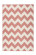 Kurzflorteppich Rosa und Elfenbein ZICKZACK Design Höhe 10 mm F Kurzflorteppich Rosa und Elfenbein ZICKZACK Design Höhe 10 mm F