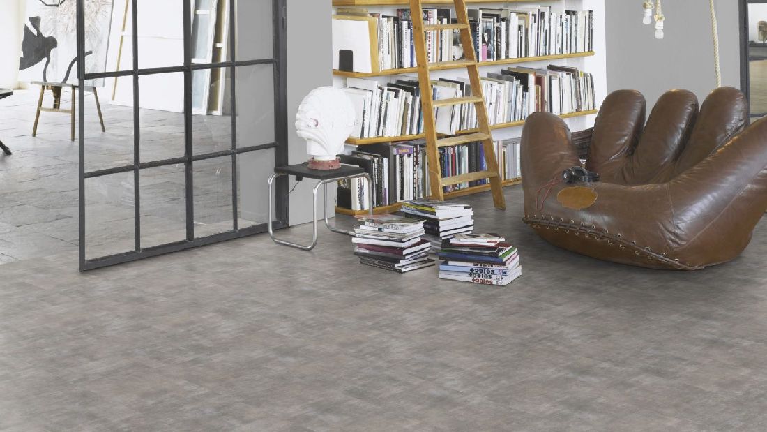 Parador Vinyl Basic 4.3 Mineral grey Fliese R6