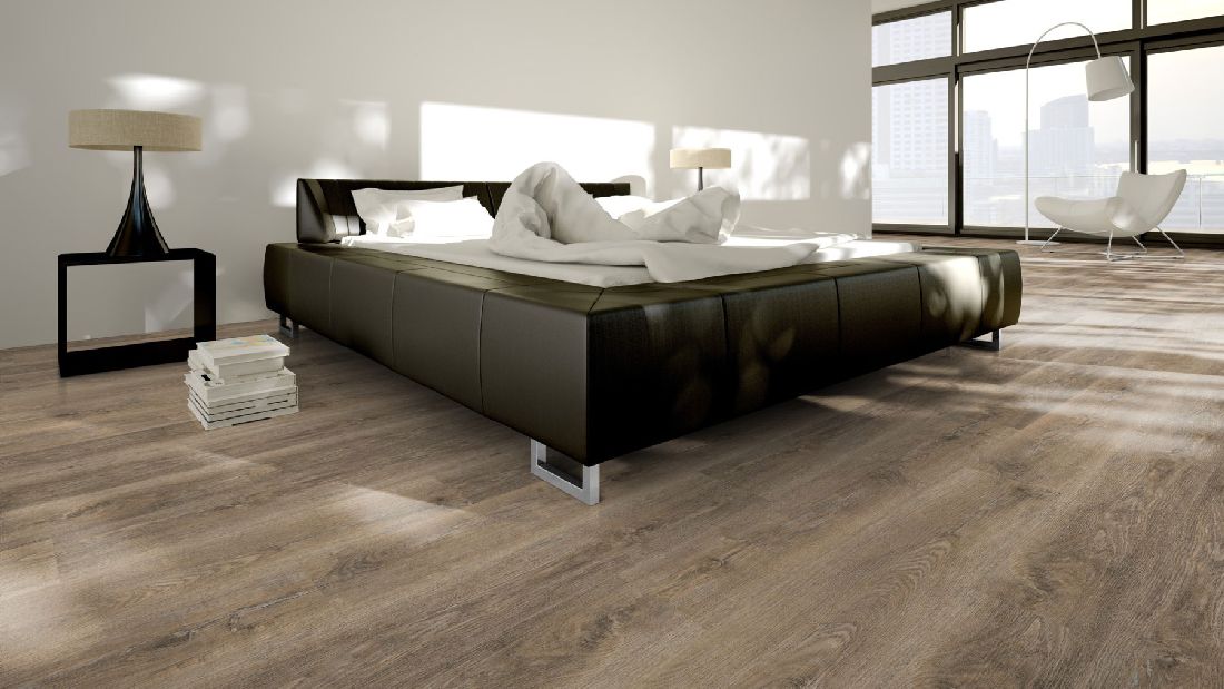 Skaben Design Suelo Vinilo Rhino Click 30 Authentic Oak Natural 1-lama M4V Impacto Aislamiento Acústico