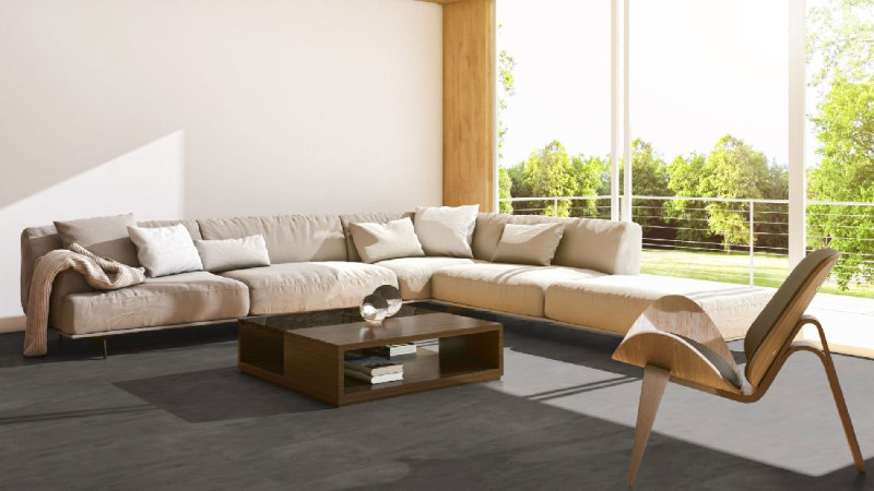 Skaben Design Suelo Vinilo Rhino Click 30 Origin Concrete Dark Grey Óptica M4V Impacto Aislamiento Acústico main product photo