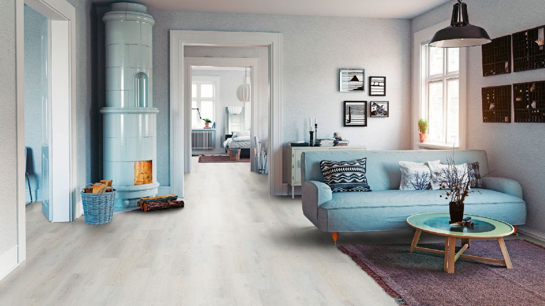 Skaben Vinyl Design Rhino Click 30 Oak White 1-strip M4V incl. insulation