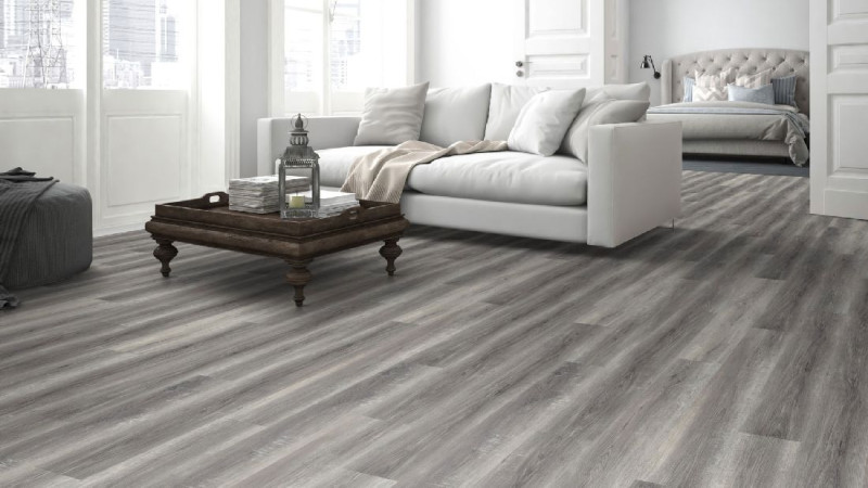 Skaben Vinyl Design Rhino Click 30 Pure Oak Grey 1-strip M4V incl. insulation main product photo