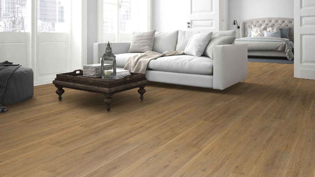 Skaben Design Suelo Vinilo Rhino Click 30 Royal Oak Natural 1-lama M4V Impacto Aislamiento Acústico