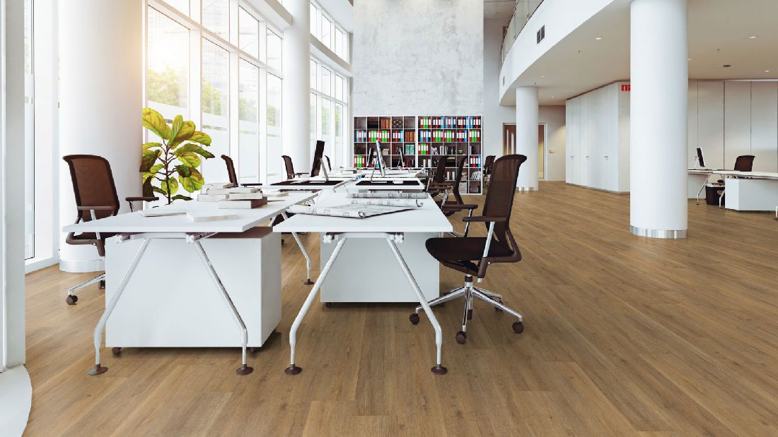 Skaben Design Suelo Vinilo Rhino Click 30 Royal Oak Natural 1-lama M4V Impacto Aislamiento Acústico