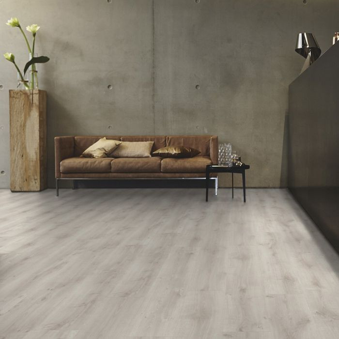 Tarkett Design flooring iD Inspiration Click 55 Rustic Oak Light Grey Plank 4V main product photo