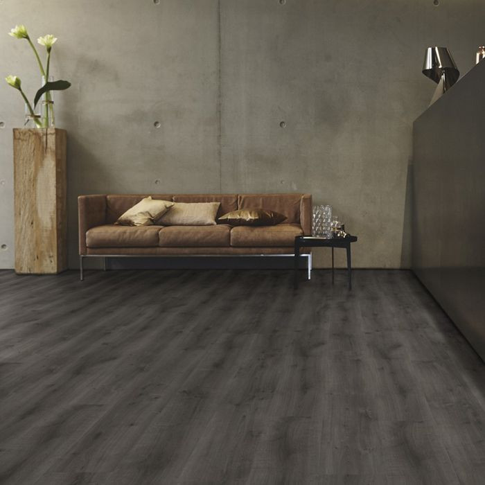 Tarkett Sol design iD Inspiration Click 55 Rustic Oak Stone Brown Lame 4V main product photo