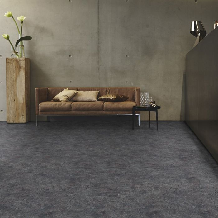 Tarkett Designboden iD Inspiration Click 55 Terrazzo Anthracite Fliese 4V main product photo