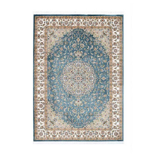 Teppich ORIENT BLAU Klassisches Orientalisches Design Höhe 11 mm F