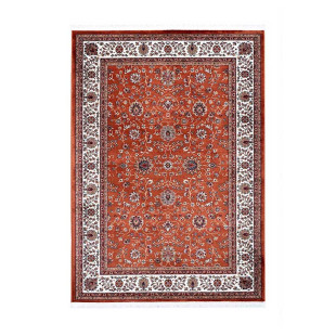 Teppich ORIENT ROT Klassisches Orientalisches Design Höhe 11 mm F