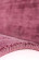 Vintage Teppich Handgefertigt Puderrosa / Rosa in SHABBY CHIC LOOK Höhe 13 mm R2