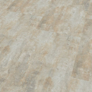 Wineo vinyl floor 800 Stone Art Concrete tile look beveled edge for gluing