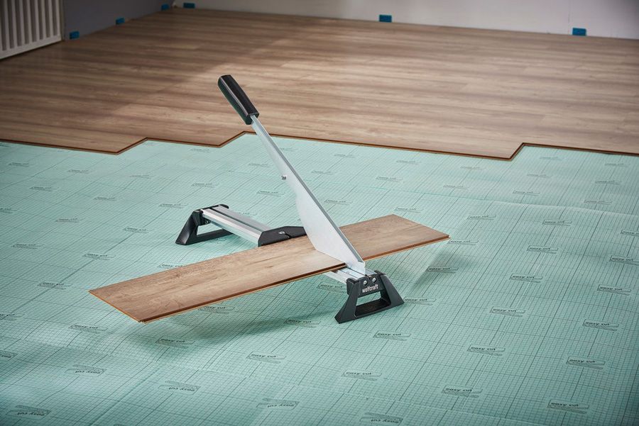 Cortadora de laminados LC 600 para la colocación de laminados de hasta 11 mm de grosor