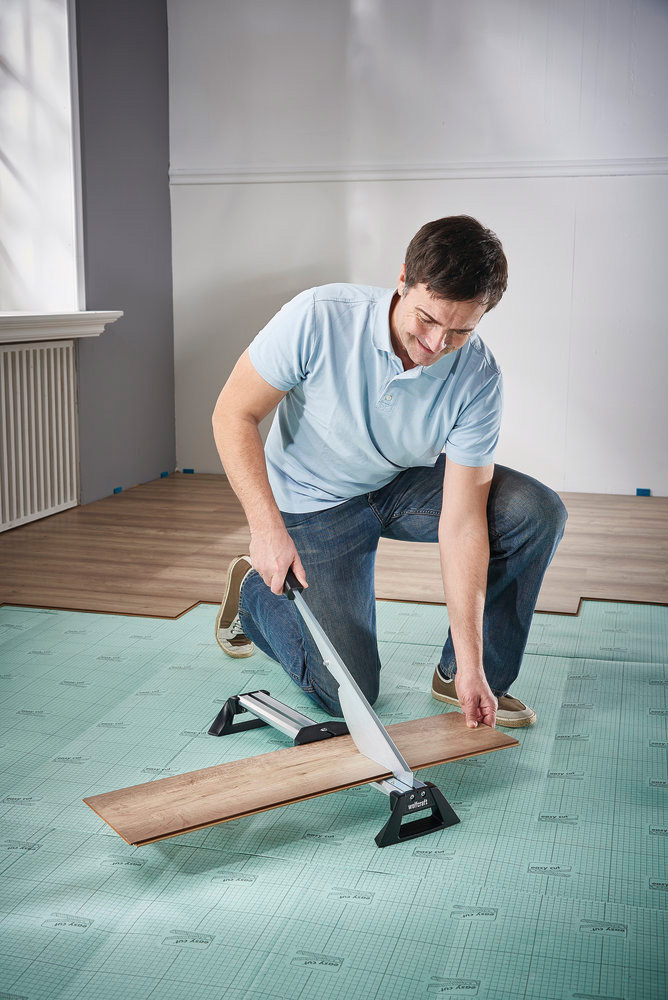 Cortadora de laminados LC 600 para la colocación de laminados de hasta 11 mm de grosor