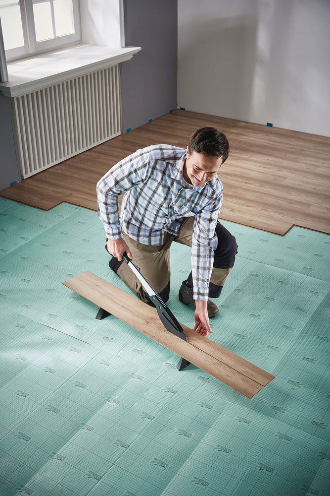 Presse coupante pour sols stratifiés et vinyle VLC 800 pour stratifié jusqu'à 11 mm et vinyle jusqu'à 6 mm d'épaisseur