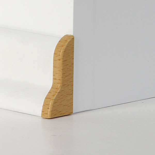 Classen Endkappe für Fuxx Laminatleiste Buche Holzpore foliert 20x40 main product photo