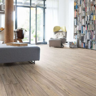 HARO Design floor DISANO Holm Oak Creme 1-strip plank XL 4V textured