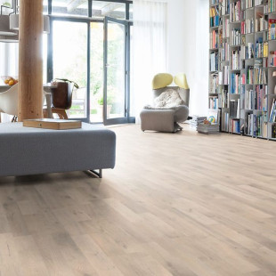 HARO Laminate Flooring TRITTY 100 Oak Artico Cinnamon 2-plank Authentic