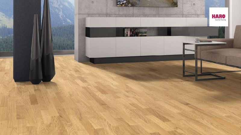 HARO Parkett 4000 Standard Eiche Stab Allegro naturaLin plus Naturöl main product photo