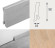 Wineo Sockelleiste 18/58 Alba Oak Cream Fußleiste 18x58x2400mm Wineo Sockelleiste 18/58 Alba Oak Cream Fußleiste 18x58x2400mm