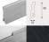 Wineo Skirting board 18/58 Tokyo Night 18x58x2400mm Wineo Skirting board 18/58 Tokyo Night 18x58x2400mm