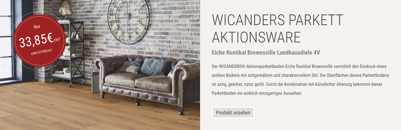 Parkett Aktionsware - Jetzt kaufen!