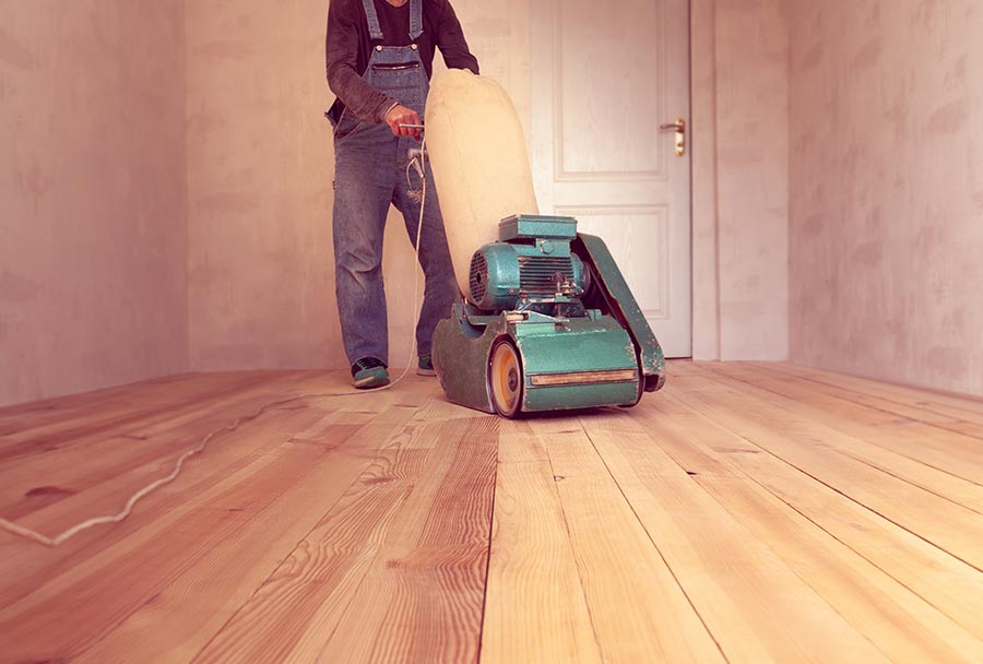 Parquet sanding