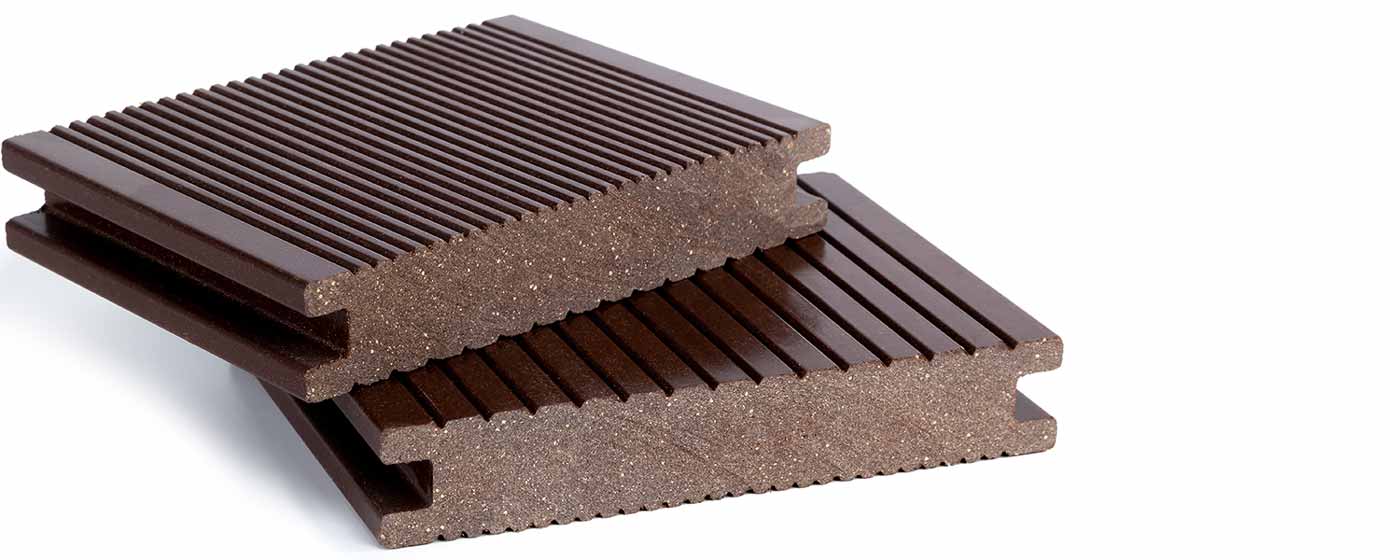 Solid-Profile WPC Decking Boards
