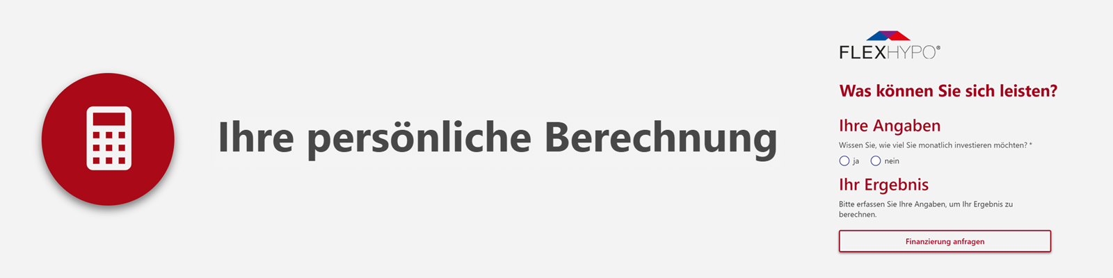 Ihre persönliche Berechnung