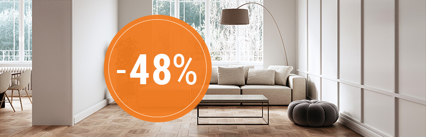 48% Rabatt auf das gesamte Restposten Sortiment 48% Rabatt auf das gesamte Restposten Sortiment