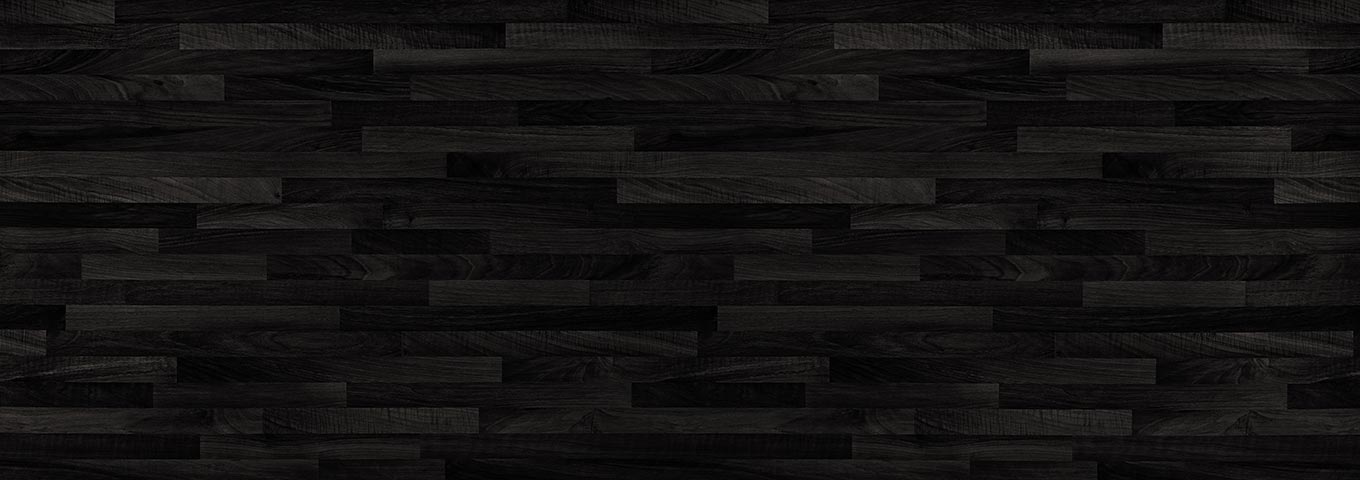 Parquet noir 3 frises